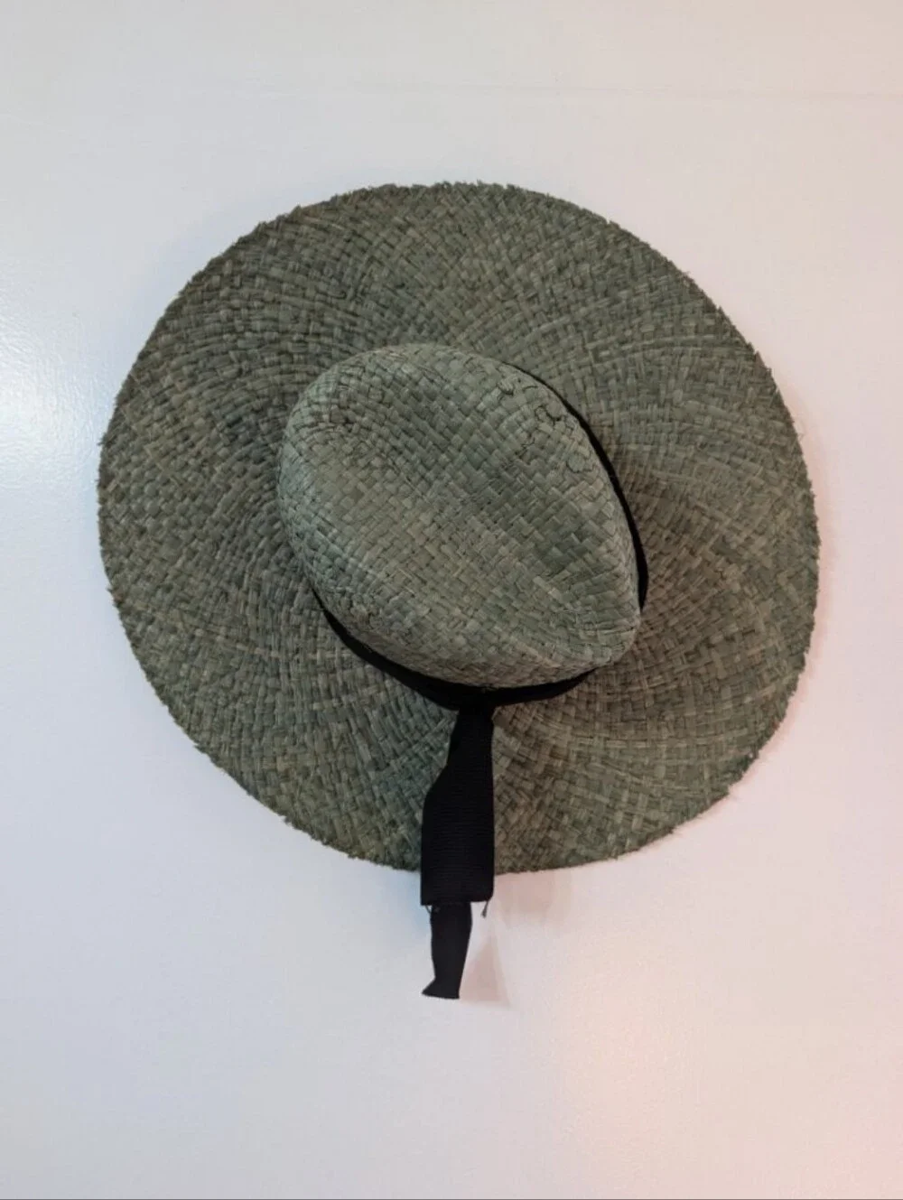 Wyeth Woven Grass‎ Rancher Hat Green OS